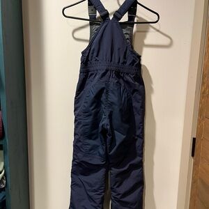 Lands' End Kids bib snow pants sz8